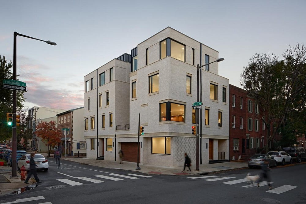 A Two-Home Development in Philadelphia / LO Design