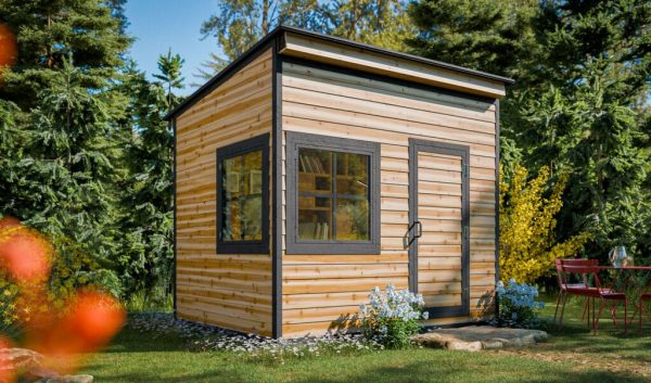 How to Integrate a Storage Shed into a Minimalist Backyard Design