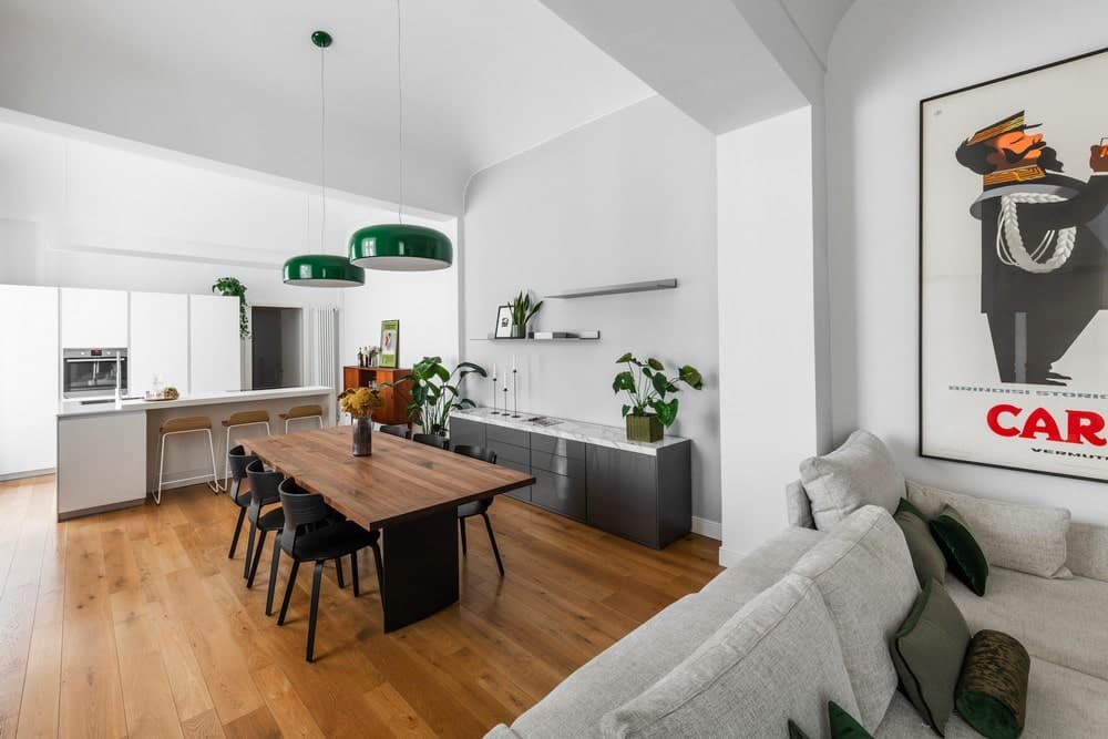 Renovating in Turin, Customized Apartment for a Chef