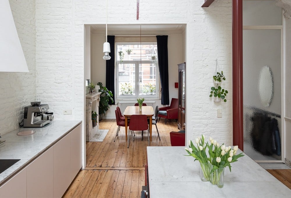 Renovation and Transformation of a House in Schaerbeek